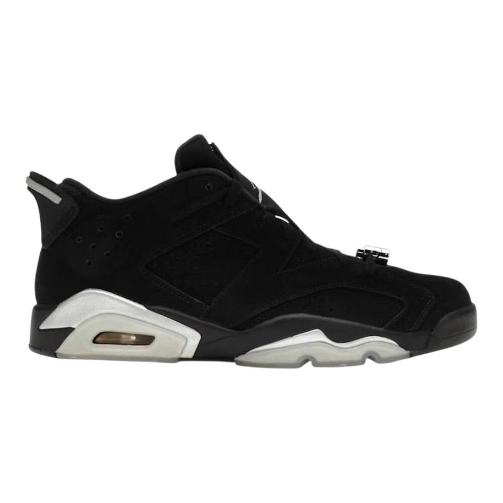 NIKE Air Jordan 6 Retro Low 'Chrome' Sneakers Size 12